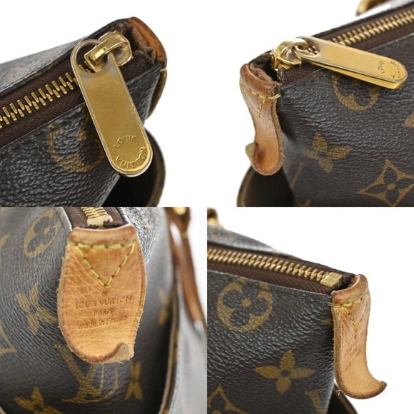 LOUIS VUITTON Logo Totally PM Shoulder Bag Monogram Leather Brown - Picture 8 of 15